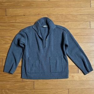 Everlane Wool Blue Sweater